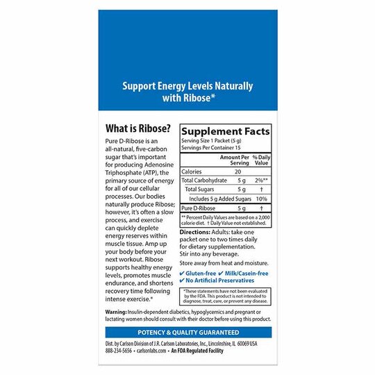 Ribose Powder, CL